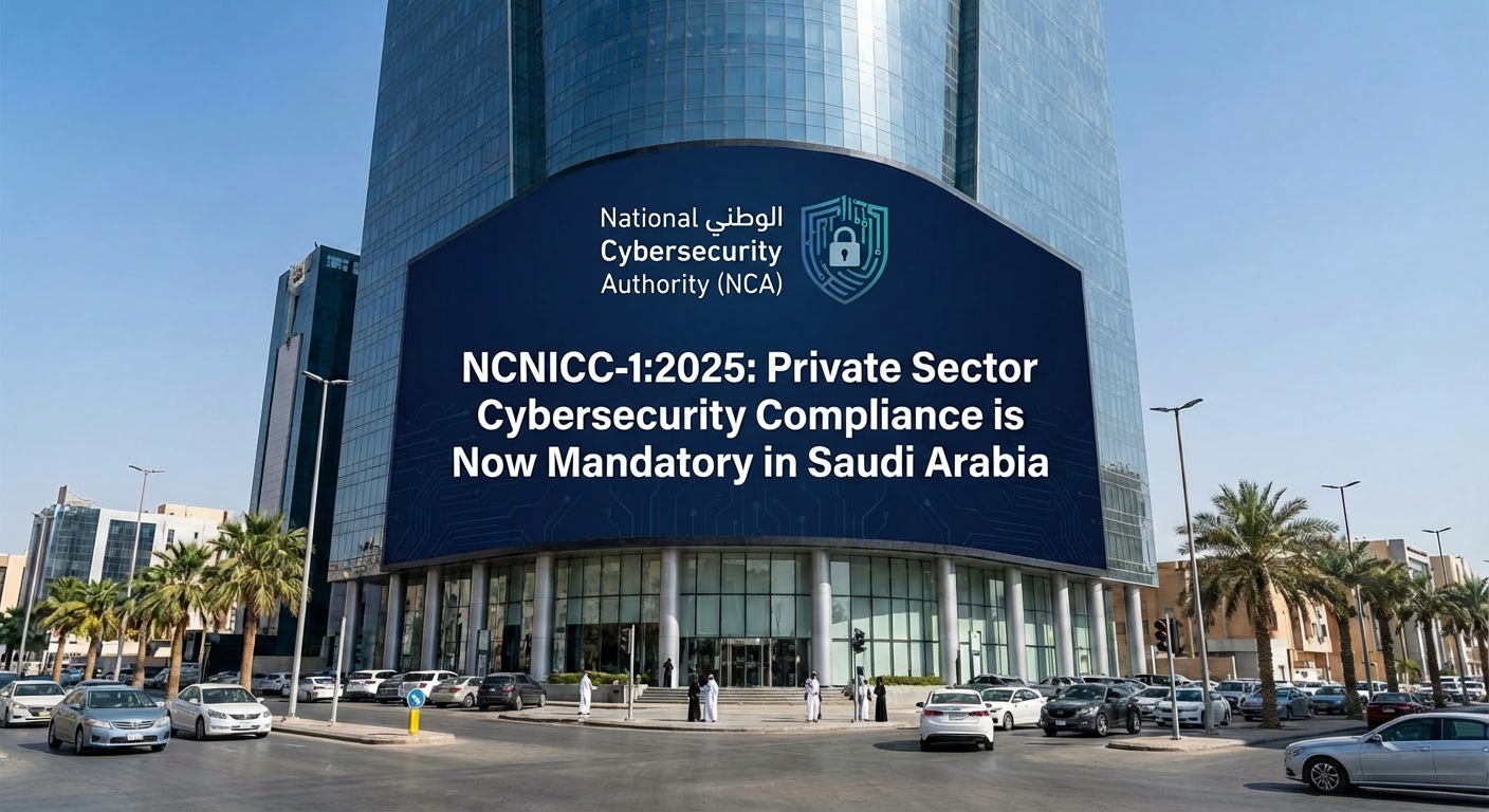 NCNICC-1:2025 is Here: Private Sector Cybersecurity Compliance is Now Mandatory in Saudi Arabia